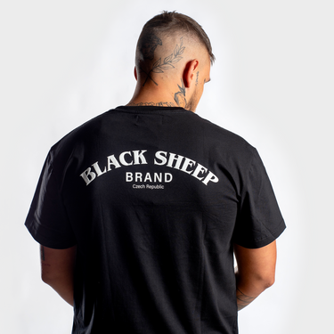 Black Sheep Brand Triko Logo Black