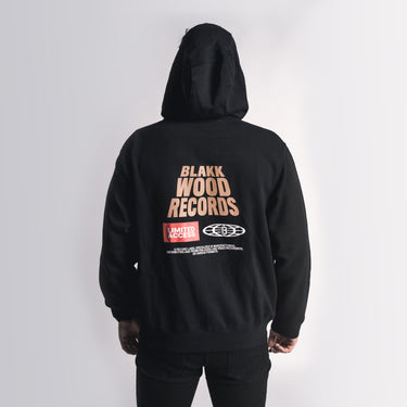 Mikina se zipem LABEL Black pánská