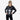 Mikina Blakk Skull Crewneck Black dámská