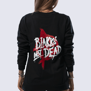 Mikina Crewneck Blakks Not Dead Black dámská