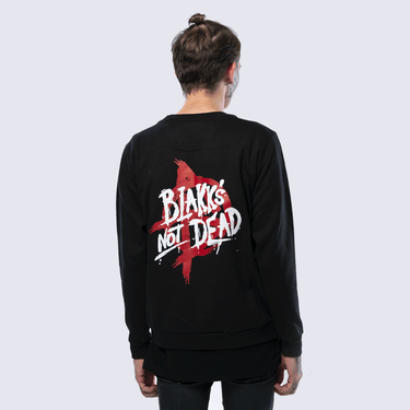 Mikina Crewneck Blakks Not Dead Black pánská