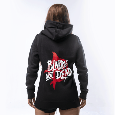 Mikina s kapucí Blakks Not Dead Black dámská