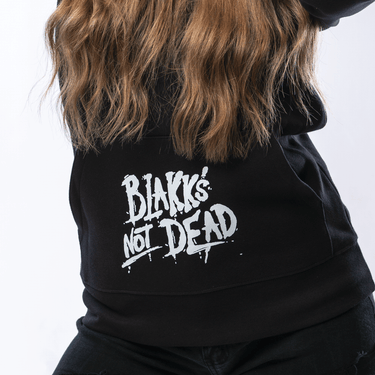Mikina s kapucí Blakks Not Dead Black dámská