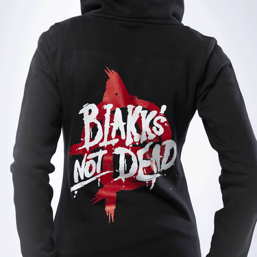 Mikina se zipem Blakks Not Dead Black dámská