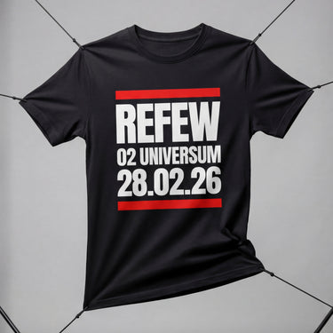 Triko Refew Koncert Black unisex