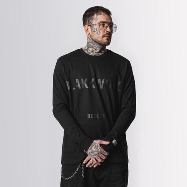 Triko s dlouhý rukávem Stealth Black