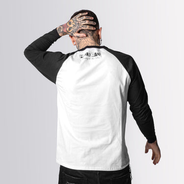 Triko Longsleeve Renne Dang Change My Life Baseball Black