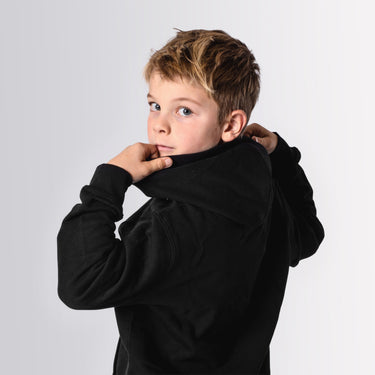 Dětská Mikina s Kapucí Blakkwood Logo Black