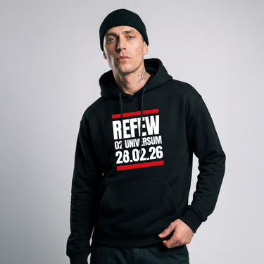 Mikina Refew Koncert Black unisex