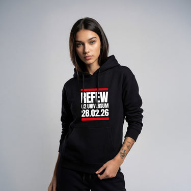 Mikina Refew Koncert Black unisex