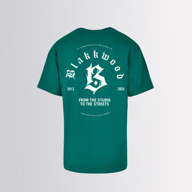 Triko Oversize Studio To Streets Green/White