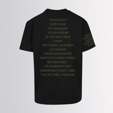 Triko Lhota Team Logo Unisex Black