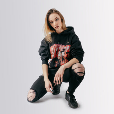 Mikina Cover Black oversized