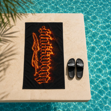 Blakkwood Osuška Logo Fire