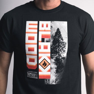 Triko Fire Black pánské