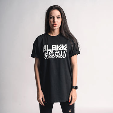Triko Oversize Logo Black unisex