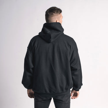 Mikina s kapucí oversize Logo Black unisex