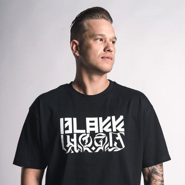 Triko Oversize Logo Black unisex