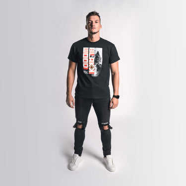 Triko Fire Black pánské