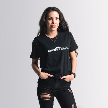 Triko Generace Panel Black unisex