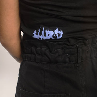 Sharlota Crop Triko Sextape Black dámské