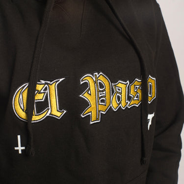 Mikina El Paso s nášivkou černá