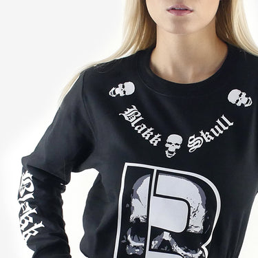 Mikina Blakk Skull Crewneck Black dámská