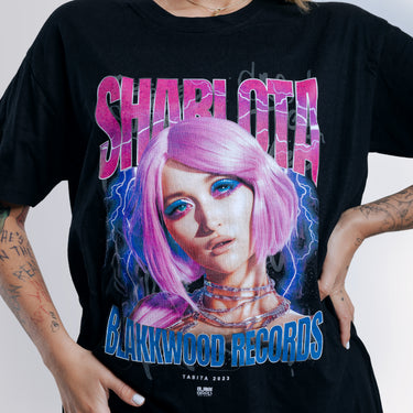 Blakkwood Triko Sharlota Bootleg Black