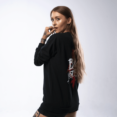 Mikina Crewneck Blakks Not Dead Black dámská