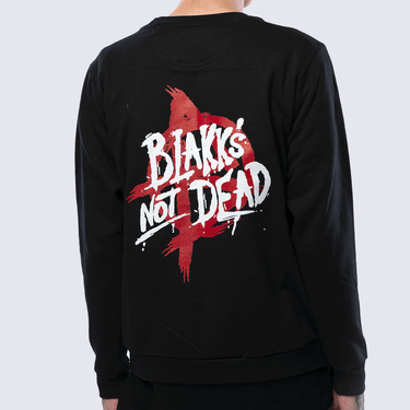 Mikina Crewneck Blakks Not Dead Black pánská