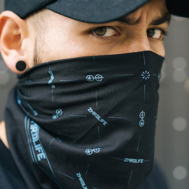 Zmrdlife Šátek Logos Black