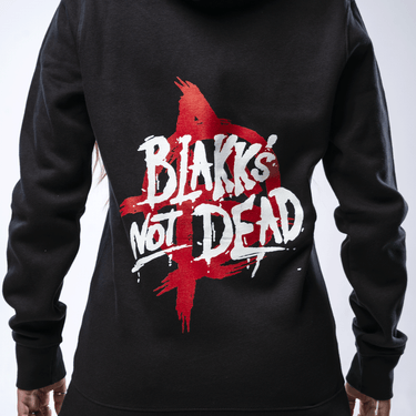 Mikina s kapucí Blakks Not Dead Black dámská